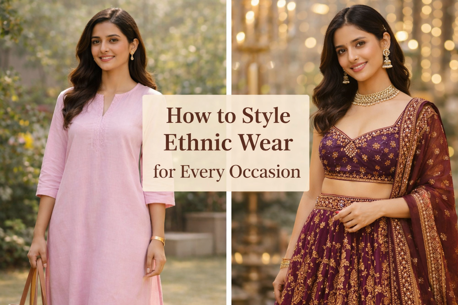Read more about the article How to Style Ethnic Wear for Every Occasion: Casual to Festive